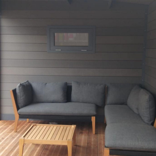 Visuel 3 du produit Fenêtre en aluminium pour abri Green Outside - 90 x 50 cm