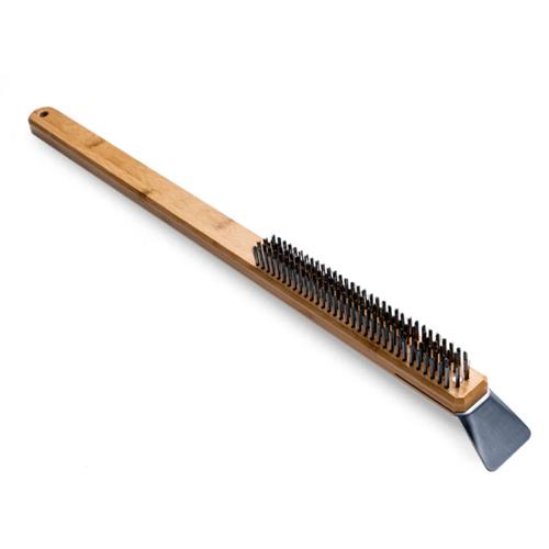 Visuel 1 du produit Brosse métallique en acier inoxydable Ooni - 60 cm
