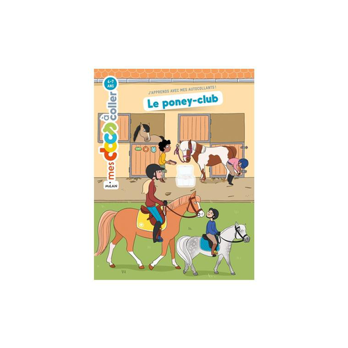 Visuel 1 du produit Docs à coller “Le Poneyclub” Éditions Milan