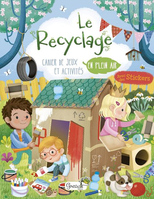 Visuel 1 du produit Livre cahier de jeux et activités "Le recyclage" aux Éditions Artemis