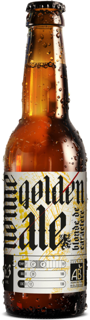 Visuel 1 du produit Bière Nonne Golden ale bio Nonne - 33 cl