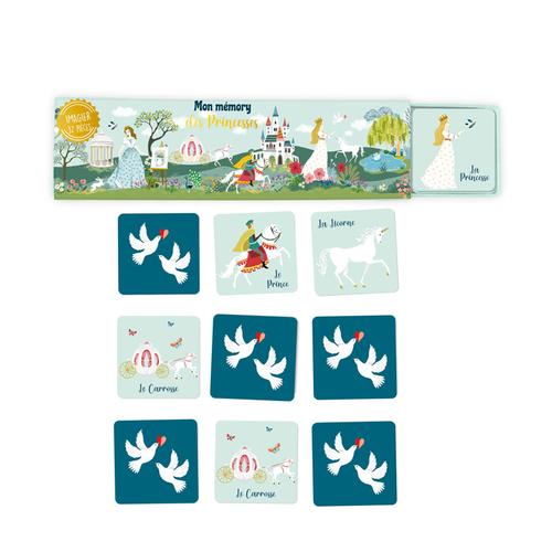 Visuel 1 du produit Mon memory des princesses Cartes d’art - 24,5 x 7 x 3,6 cm