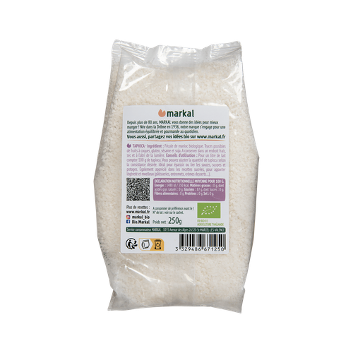 Visuel 2 du produit Tapioca bio Markal - 250 g