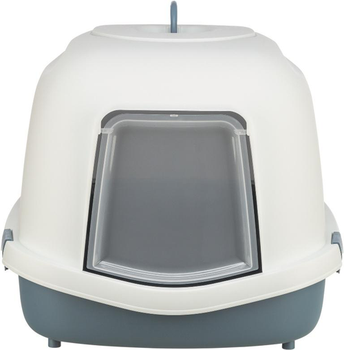 Visuel 2 du produit Maison de toilette pour chat coloris bleu Trixie Primo - Taille XXL 56 x 47 x 71 cm