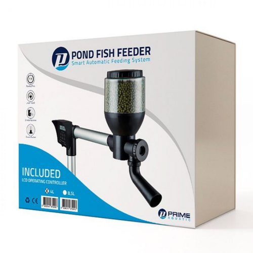 Visuel 4 du produit Distributeur automatique nourriture poissons bassin, 4L - PRIME AQUATIC - Pond Fish Feeder