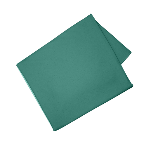 Visuel 1 du produit Nappe décorative en coton coloris vert Superlino - 130 x 250 cm