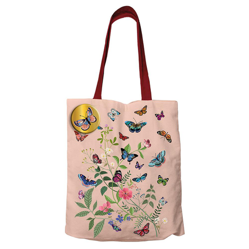 Visuel 1 du produit Sac tote bag Cartesdart Papillons - 34 x 42 cm
