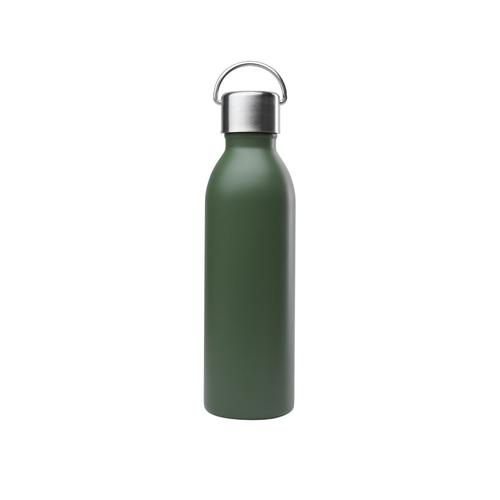 Visuel 1 du produit Bouteille isotherme en inox recyclé Qwetch Active Matt kaki - 600 ml