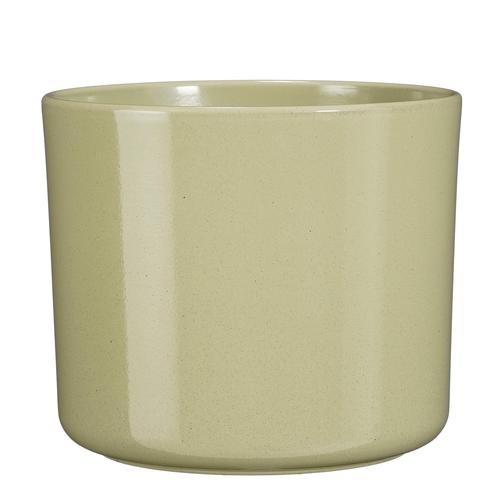Visuel 1 du produit Pot rond coloris vert en céramique Fedor Mica Decorations - 25,5 x Ø 28 cm
