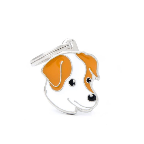 Visuel 1 du produit Médaille colors pour jack russel marron