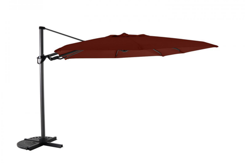 Visuel 1 du produit Parasol carré déporté Deluxe - Flip Flap - ROYAL GARDEN - 3 x 3m