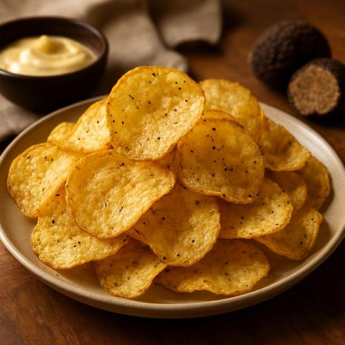 Visuel 2 du produit Chips artisanales à la truffe n°005 Family Chips - 125 g