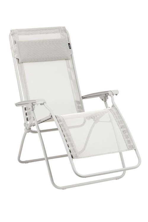 Visuel 1 du produit Chaise longue de jardin relax R CLIP Batyline® coloris beige Lafuma - 68 x 88 x 115 cm