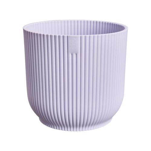 Visuel 1 du produit Cache-pot coloris violet en plastique recyclé Elho - Ø 7 cm