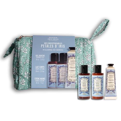 Visuel 1 du produit Trousse de voyage Pétale d’iris Panier des Sens - les 4 pièces