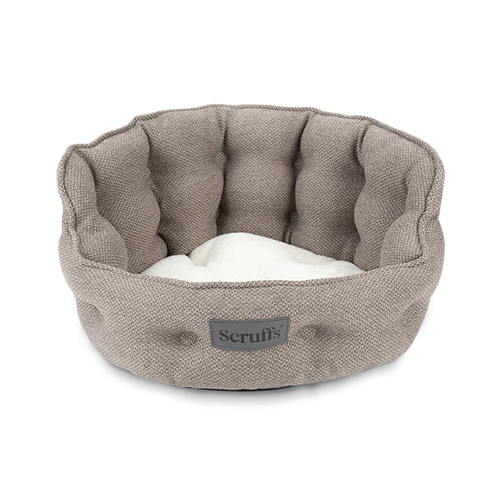 Visuel 1 du produit Couchage pour chat ou petit chien coloris gris lit rond Scruffs Seattle - Ø 45 cm