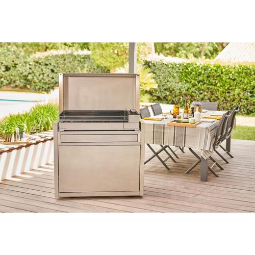 Visuel 5 du produit Capot plancha Forge Adour en acier inox pour chariot Premium 75