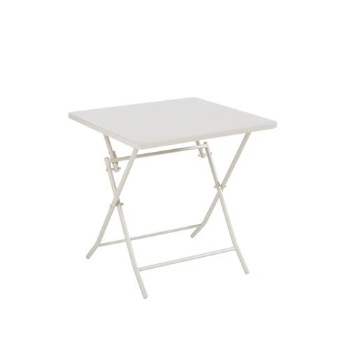 Visuel 2 du produit Table de jardin pliante Clivia en acier - 70 x 70 x 71 cm