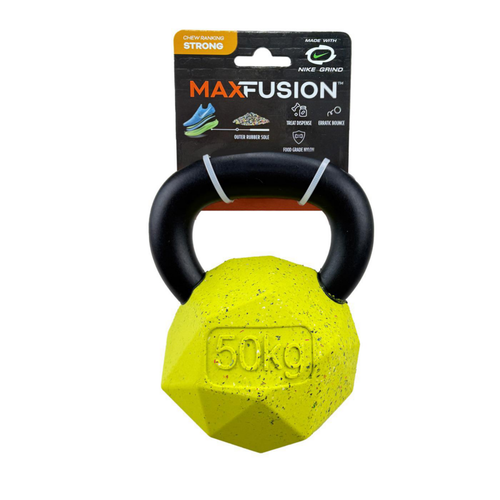 Visuel 2 du produit Jouet pour chien en caoutchouc naturel et Nike Grind coloris bleu kettlebell Max Fusion - Taille L