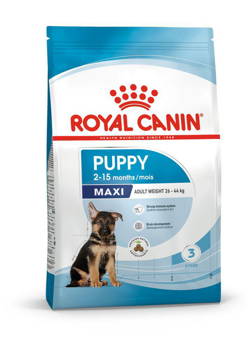 Visuel 1 du produit Croquettes pour chiot maxi puppy Royal Canin - 3 kg