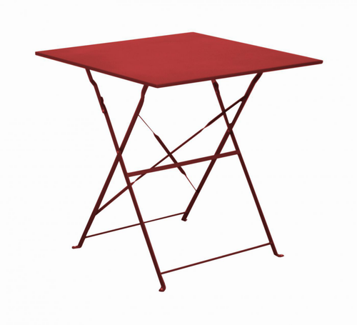 Visuel 5 du produit Guéridon carré en acier PROLOISIRS Cuba - 70x70 cm