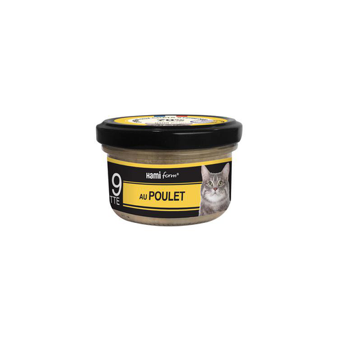 Visuel 1 du produit Boîte Chat Hamiform 80g, poulet, colin et fromage
