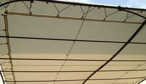 Visuel 3 du produit Toile d'ombrage universelle pour tonnelle coloris beige Couleurs du monde - 3 x 4 m