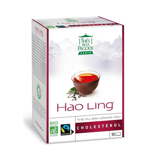 Visuel 1 du produit Thé Hao Ling bio Thés de la Pagode - 225 g / 90 infusettes