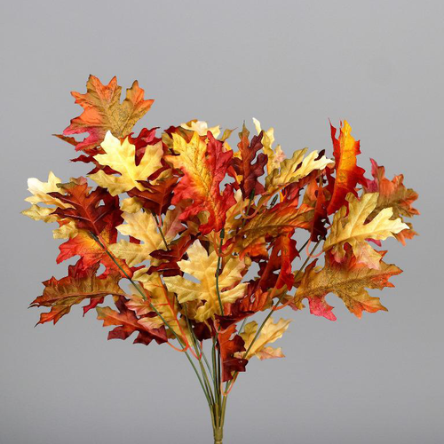 Visuel 1 du produit Branche artificielle de chêne en bouquet marron – 45 cm