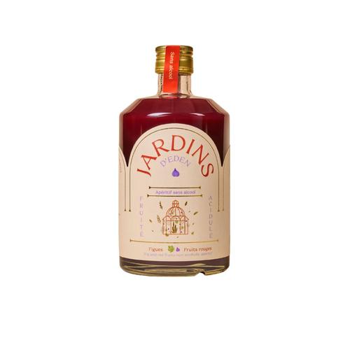 Visuel 1 du produit Apéritif sans alcool bio à la figue et aux fruits rouges Jardins d’Éden - 70 cl