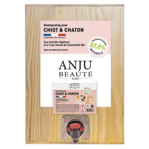 Visuel 2 du produit Shampooing pour chiot eau florale camomille bio Anju beauté - 250 ml