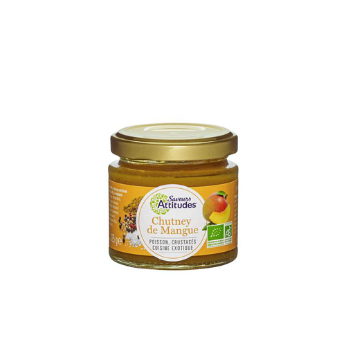 Visuel 1 du produit Chutney de mangue bio Saveurs Attitudes - 125 g