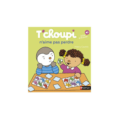 Visuel 1 du produit Livre "T'choupi n'aime pas perdre", Ed NATHAN