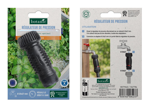 Visuel 2 du produit Régulateur de pression botanic® - Arrosage goutte à goutte