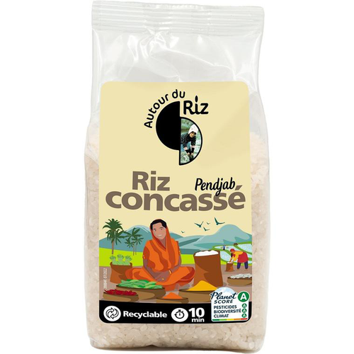 Visuel 1 du produit Riz concassé bio La compagnie du riz - 400 g