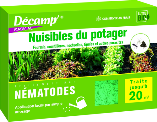 Visuel 1 du produit Nématodes contre nuisibles du potager 20 m2