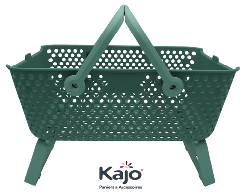 Visuel 1 du produit Panier Kajo vert olive - 15 L