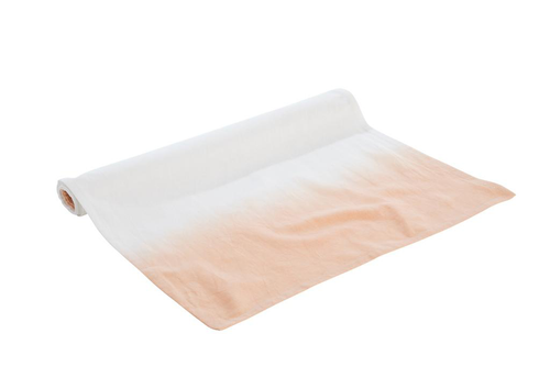 Visuel 1 du produit Chemin de table tie and dye coloris multicolore en coton - 35 x 50 cm