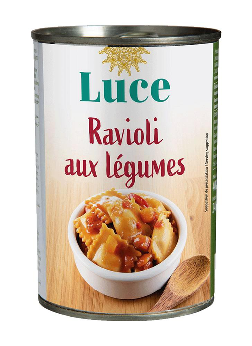 Visuel 1 du produit Ravioli aux légumes bio Luce - 400 g