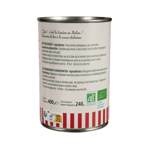 Visuel 3 du produit Pois chiches bio Luce - 400 g