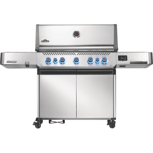 Visuel 1 du produit Barbecue gaz inox Napoléon Prestige 665 connecté 5 brûleurs - 188 x 66 x 129,5 cm