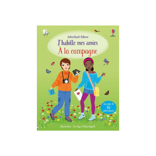 Visuel 1 du produit Livre J'habille mes amies "A la campagne", Ed USBORNE