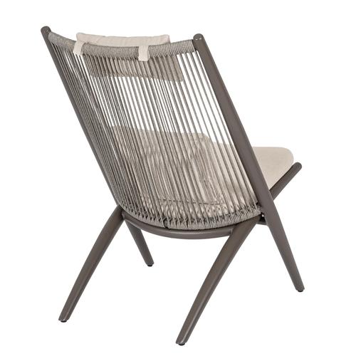 Visuel 7 du produit Fauteuil lounge Aloha alu/corde