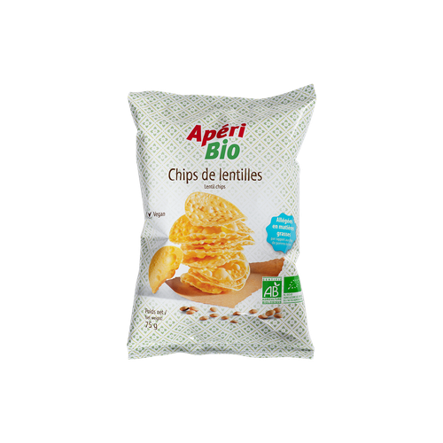 Visuel 1 du produit Chips de lentilles bio Apéri Bio - 75 g