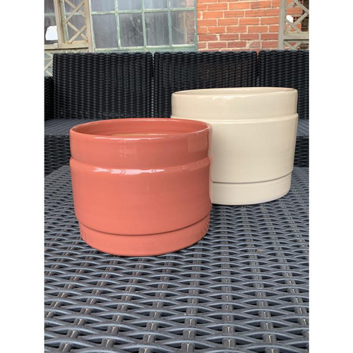 Visuel 1 du produit Pot coloris multicolore en terre émaillée Odyssée - Ø 20 cm