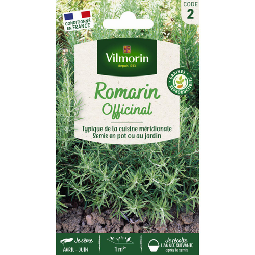 Visuel 1 du produit Sachet de graines de romarin officinal