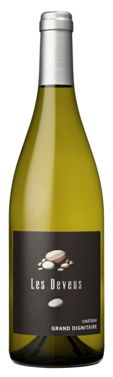 Visuel 1 du produit Vin blanc Côtes du Rhône bio Château grand Dignitaire Les Devens - 75 cl