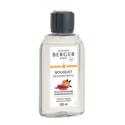 Visuel 1 du produit Recharge de bouquet parfumé senteur éclat de rhubarbe Maison Berger - 200 ml