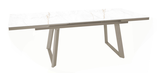 Visuel 1 du produit Table Malo avec rallonge automatique  en aluminium - 180 x 240 x 100 cm