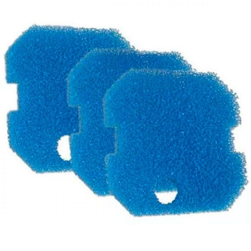 Visuel 2 du produit Mousse filtrante bleue pour aquarium, série Expérience et Professionnel 150/250, marque EHEIM - lot de 3 pièces